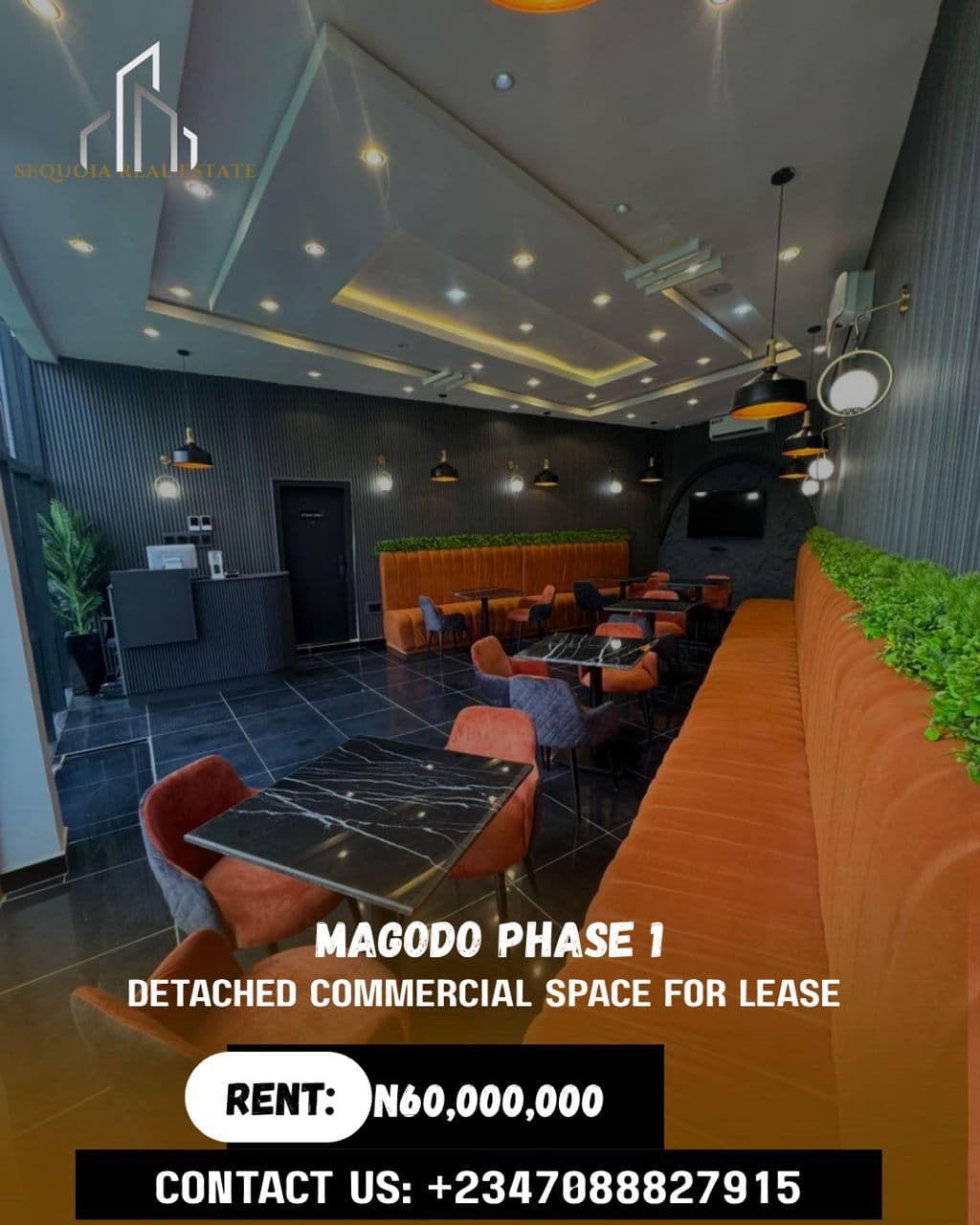 Restaurant Space for Rent in Magodo 1, Lagos