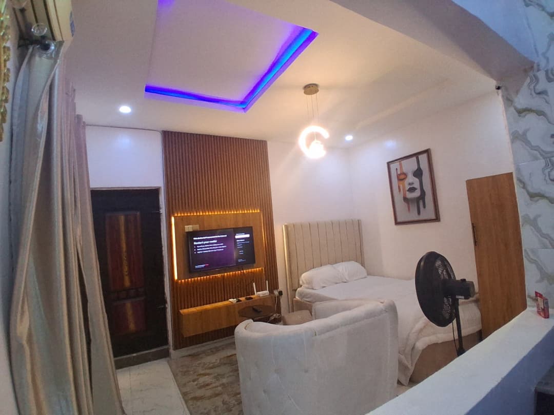Brand New Studio Apartment for Shortlet in Ilupeju, Lagos