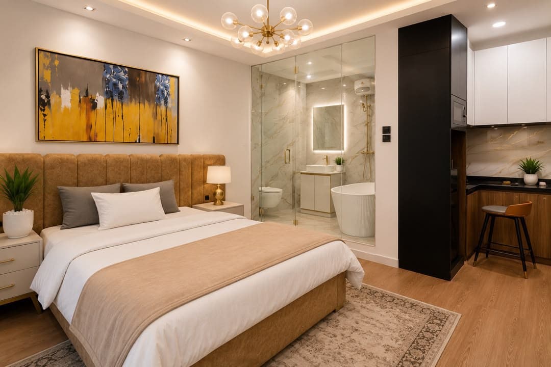 Studio Apartment for Shortlet at Osapa London, Lagos