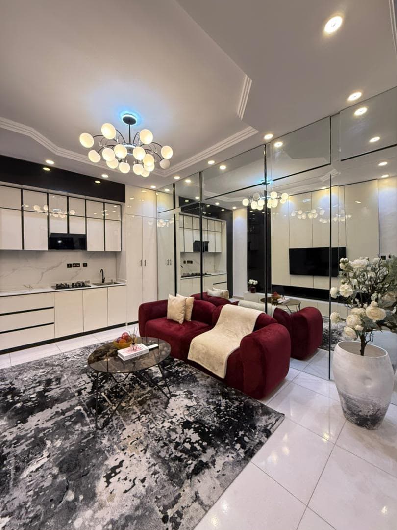 1 Bedroom Apartment with Private Cinema for Shortlet at Osapa London, Lagos