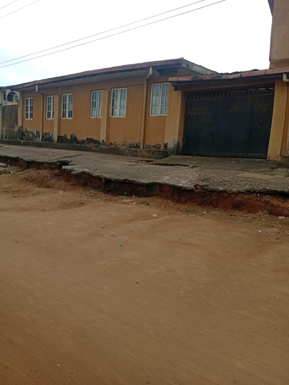 Commercial Building with Auditorium and Offices for Sale on Ijegun Ikotun Road, Lagos