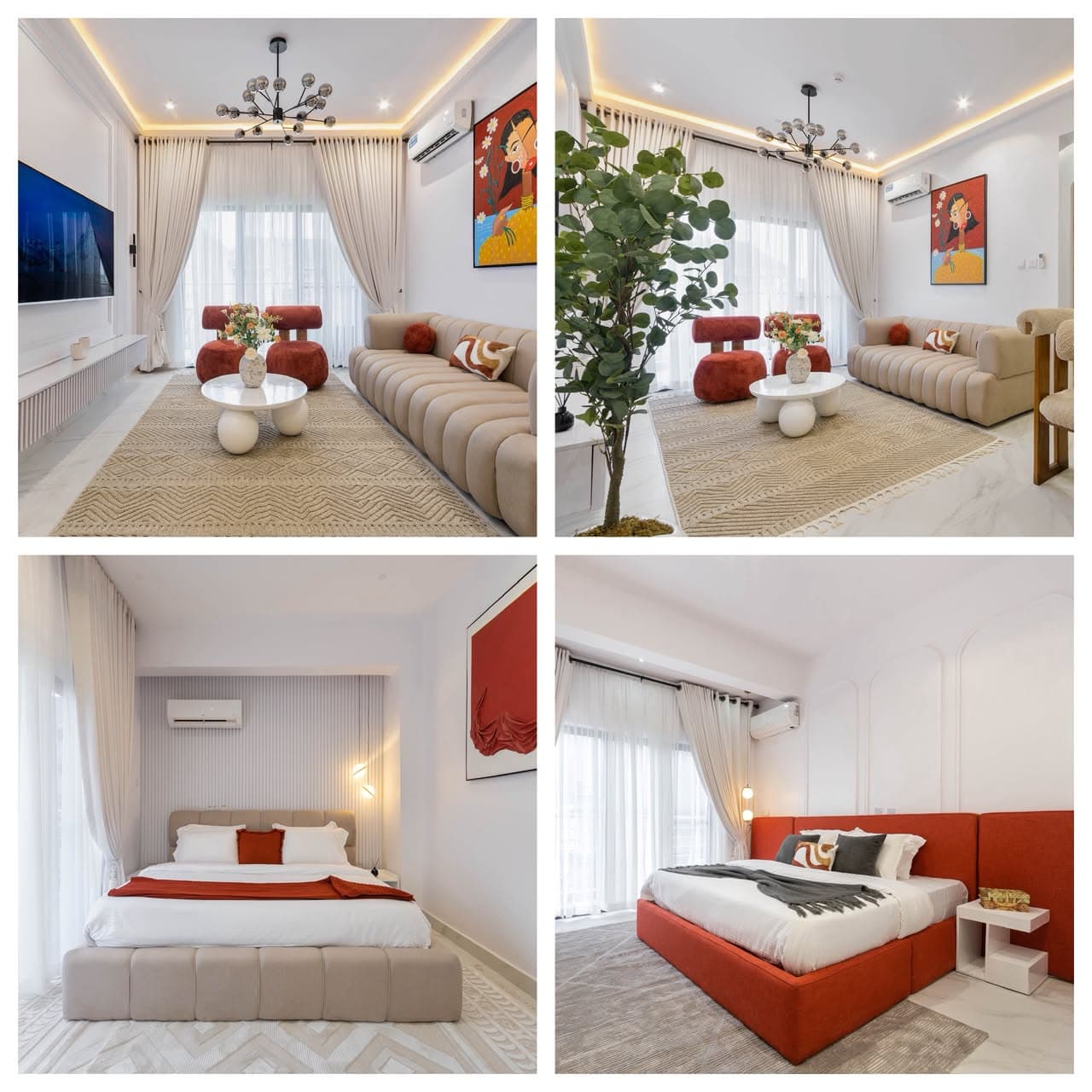 2 Bedroom Apartment for Shortlet in Lekki, Lagos