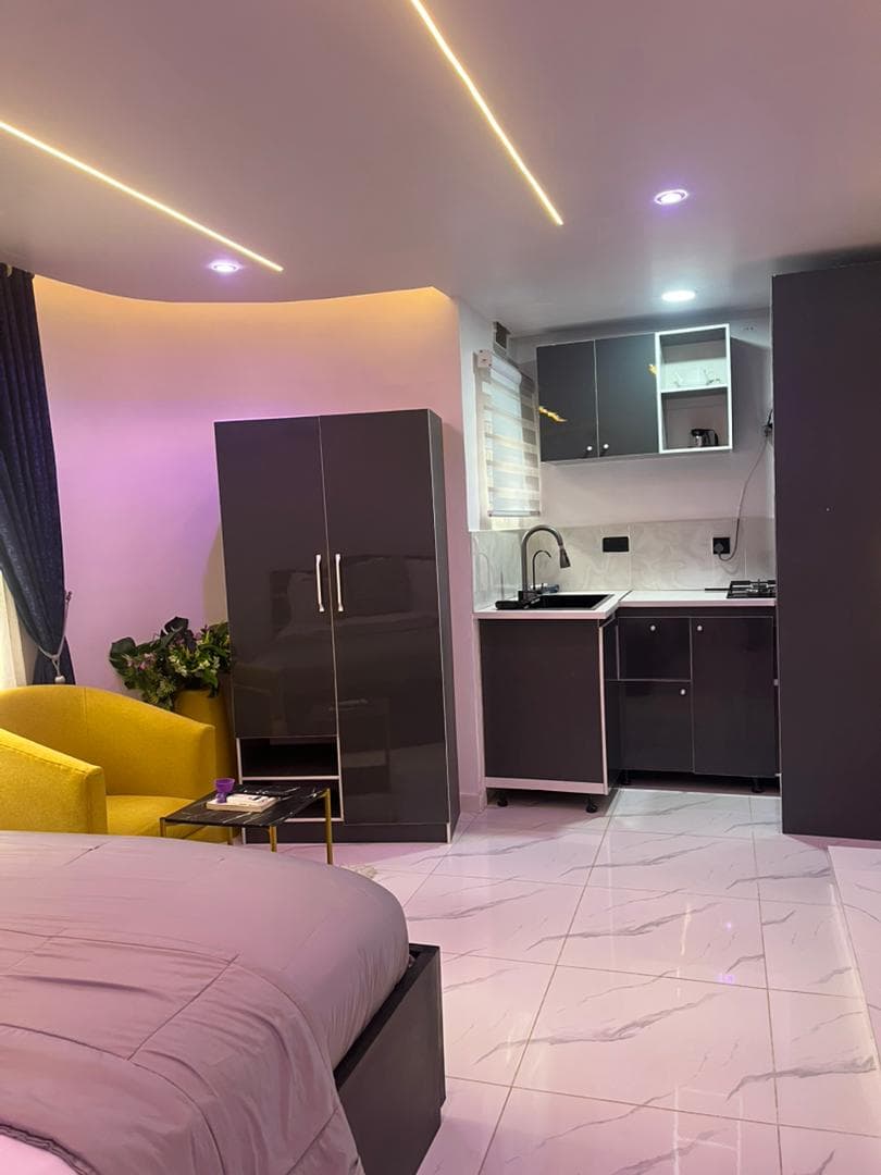 Studio Apartment for Shortlet in Ajao Estate, Lagos