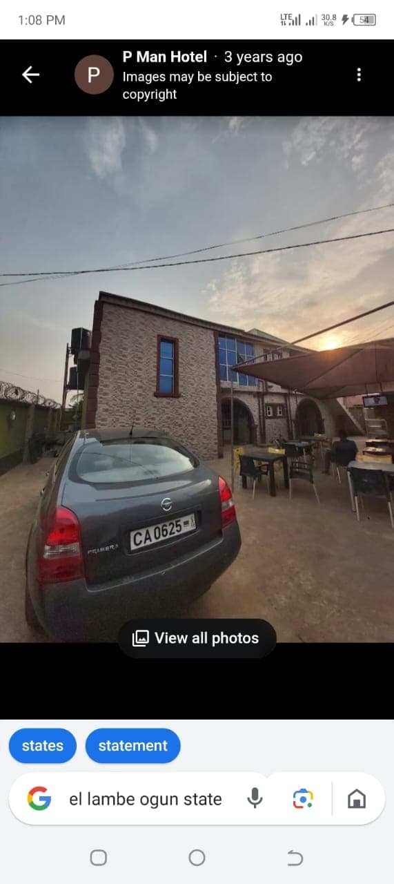 12-Room Hotel for Sale - Akute, Olambe Road, Ogun State