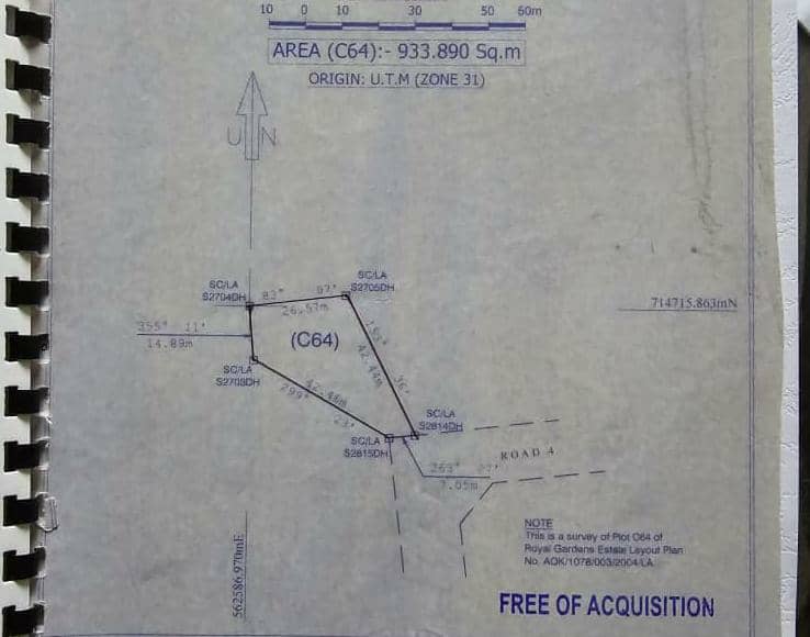 933 sqm Land for Sale at Royal Garden Estate, Ajah, Lagos
