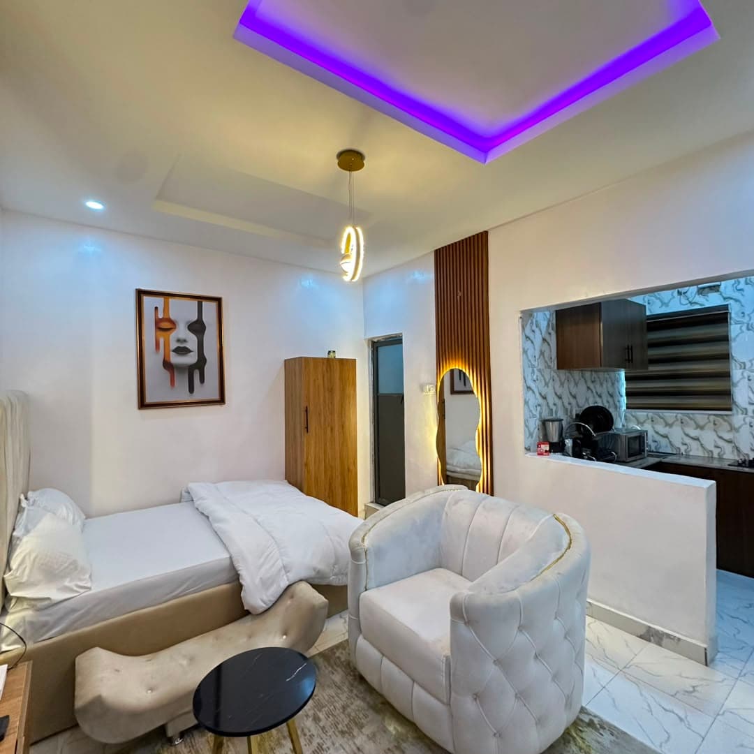 Brand New Studio Apartment Shortlet in Ilupeju, Lagos