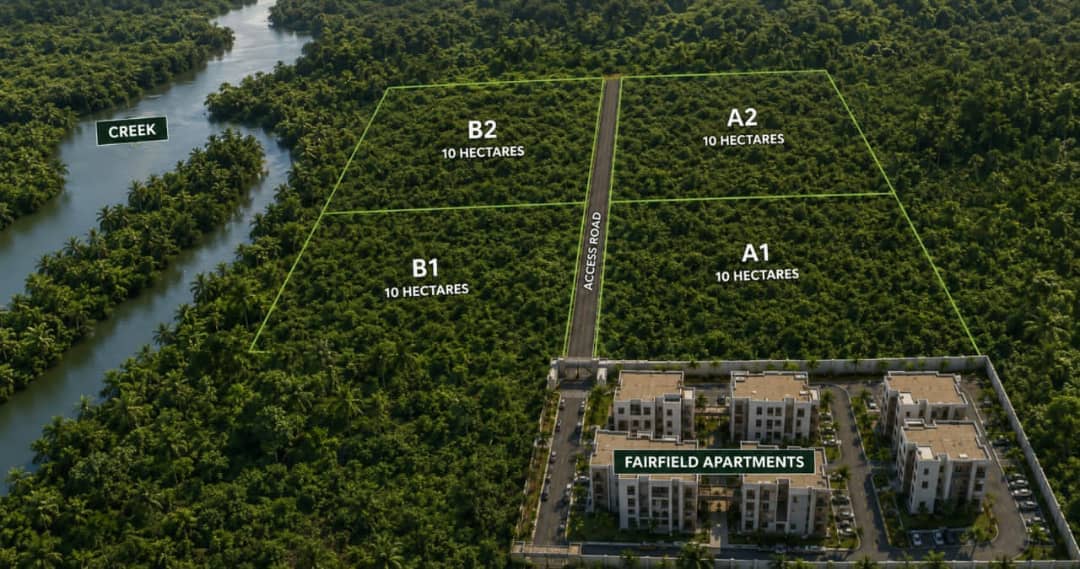 40 Hectares of Land for Sale at Abijo, Ibeju-Lekki, Lagos
