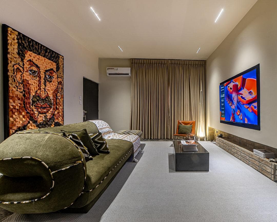 Luxury Duplex with Private Cinema for Shortlet in Guzape, Abuja