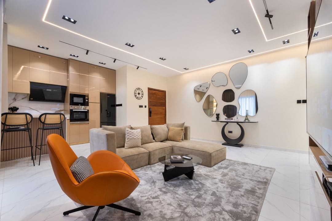Luxe 2 Bedroom Apartment for Shortlet at Ikate, Lekki, Lagos