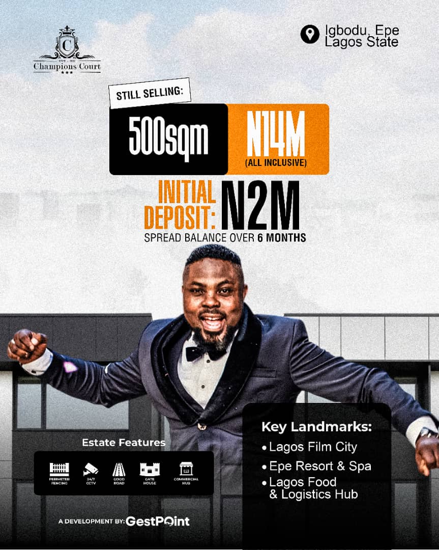 500SQM Land for Sale in Igbodu, Epe, Lagos