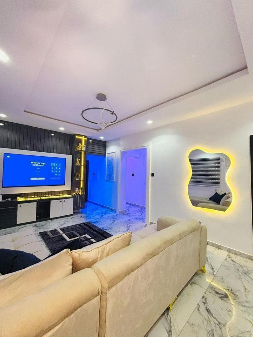 Fully Furnished 3 Bedroom Shortlet in Ipaja, Lagos