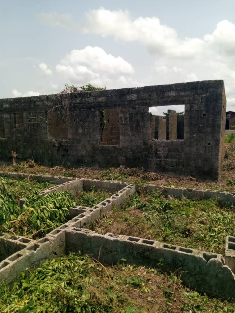 2 Plots of Land with 4 Bedroom Apartment and 6 Room and Parlour Units for Sale at Ajibawo, Atan, Ogun